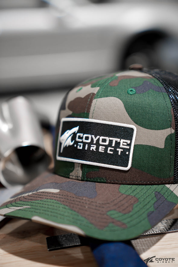 Coyote Direct Camo Trucker Snapback