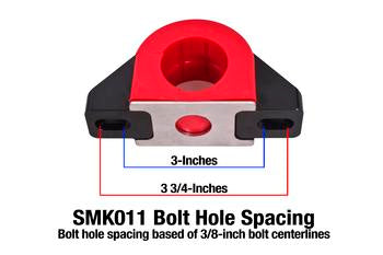 SMK011 - Sway Bar Mount, Billet Aluminum, 1.5" Poly Bushing