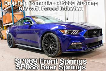 SP089 - Lowering Springs, Front, Minimum Drop, Performance Version