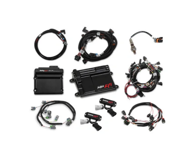 Ford Coyote Ti-VCT HP EFI ECU and Ti-VCT Controller Kit with Power Harness, Main Harness, Coil Harness, Injector Harness and Sensors includes NTK Oxygen Sensor