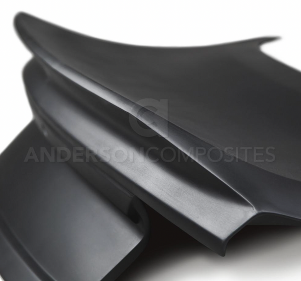 2015 - 2020 MUSTANG FIBERGLASS TYPE-ST DECKLID WITH INTEGRATED SPOILER