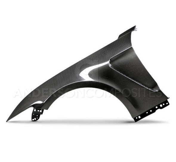 2015 - 2017 MUSTANG GT350 STYLE MUSTANG CARBON FIBER FRONT FENDERS (PAIR)