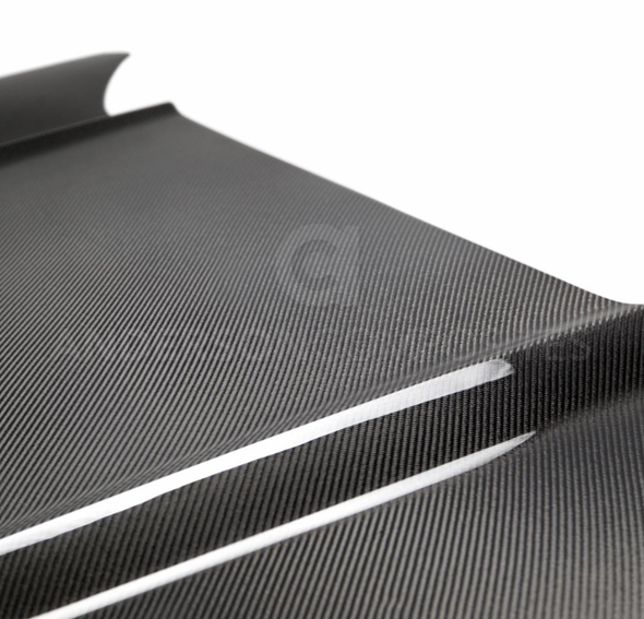 2015 - 2017 MUSTANG DOUBLE SIDED CARBON FIBER TYPE-TW HOOD