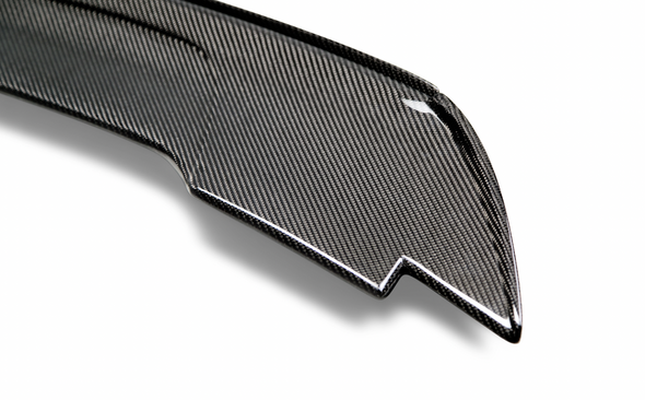 2015 - 2020 MUSTANG CARBON FIBER TRACK PACK STYLE SPOILER WITH ADJUSTABLE WICKER BILL