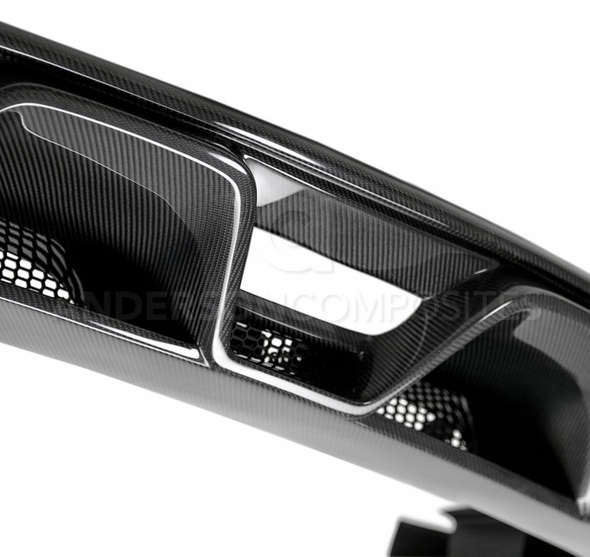 2015 - 2017 MUSTANG GT350 STYLE CARBON FIBER REAR DIFFUSER