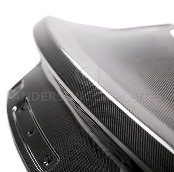 2015 - 2021 MUSTANG DOUBLE SIDED CARBON FIBER TYPE-OE DECKLID