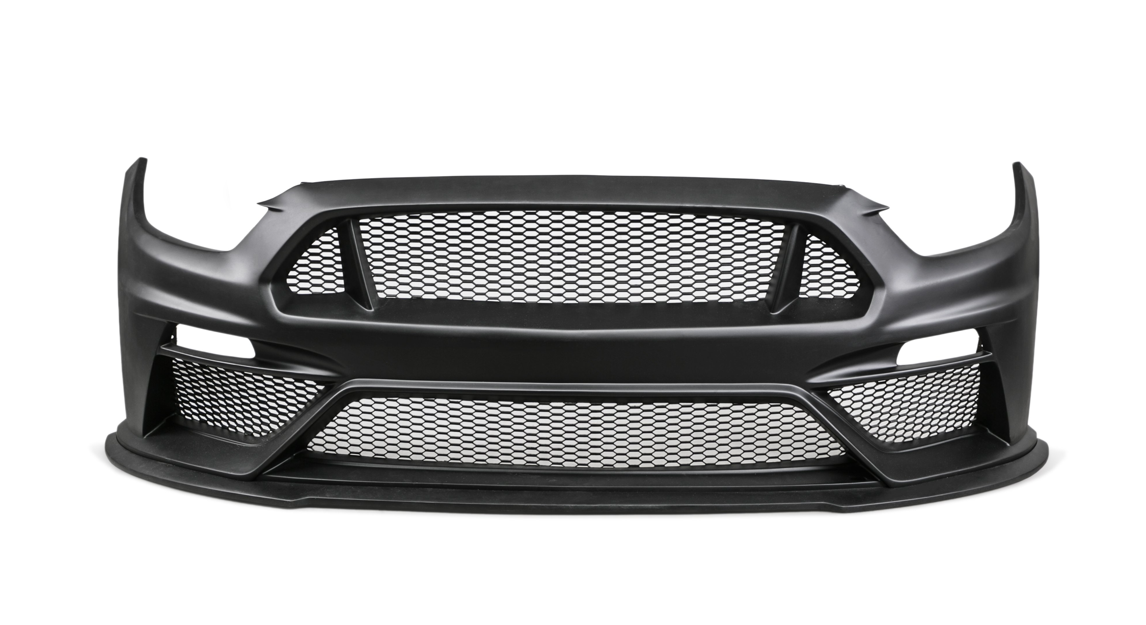 Speed Daddy Front Bumper Lip Spoiler For 2015-2017 Ford Mustang – OE GT Style – Black ABS