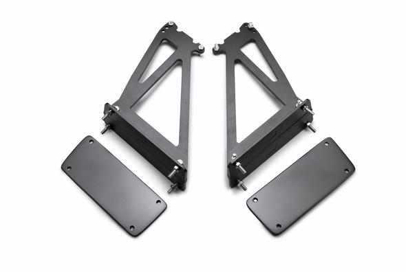 2015 - 2020 MUSTANG FOOT PLATES W/UPRIGHTS FOR CARBON FIBER GT WING