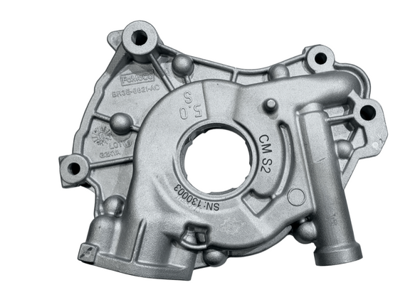 Ford Coyote V8 Pump Assembly – Billet Gear Vane Ported MartenWear Treated Billet Steel Back Plate