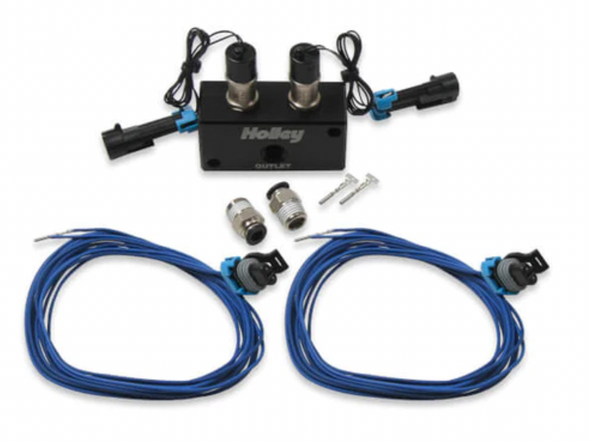 Holley EFI High Flow Dual Solenoid Boost Control Kit