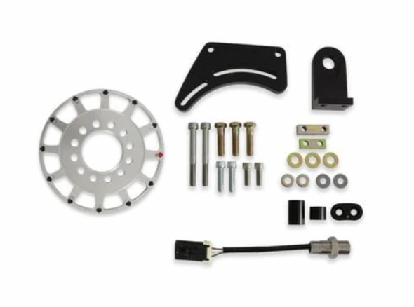 Holley 7-INCH 12-1X CRANK TRIGGER KIT, COYOTE, HALL EFFECT