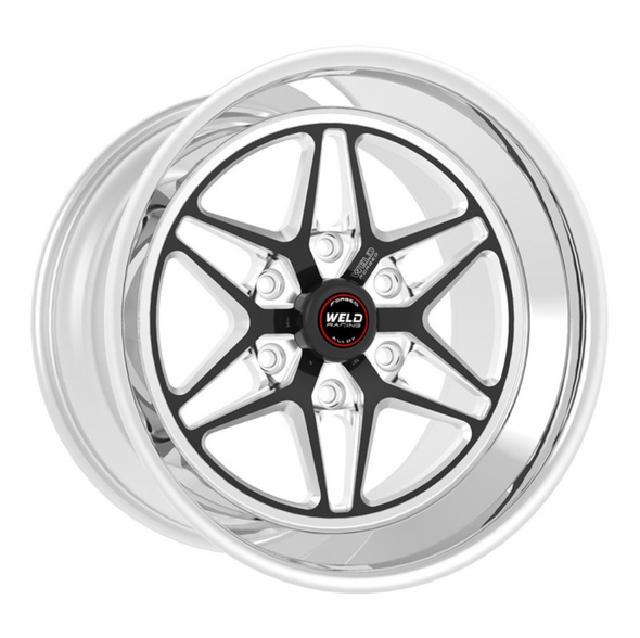 Weld Racing RT-S S81 HD Forged 17x10 / 6x135 BP / 7.2in. BS Black Center Drag Wheel (Low Pad) - 81LB7100Y72A