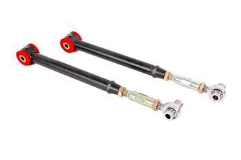 TCA021 - Lower Control Arms, DOM, On-car Adjustable, Polyurethane & Rod End Combo