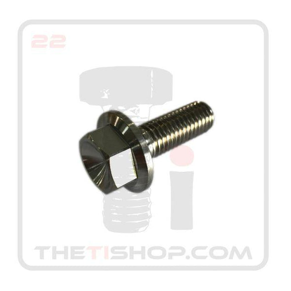 Ti Flanged Hex Bolt M8 - 1.25 x 25mm