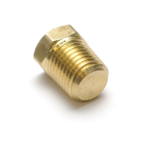 Ridetech Airline Fitting Plug 1/4in NPT - Male Hex Head