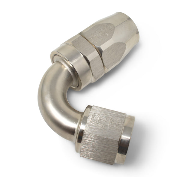Russell Performance -12 AN Endura 120 Degree Full Flow Swivel Hose End (With 1-1/8in Radius)