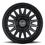 ICON Recon Pro 17x8.5 6 x 5.5 25mm Offset 5.75in BS Satin Black Wheel