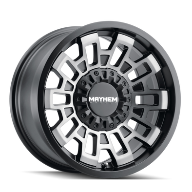 Mayhem 8113 Cortex 18x9 / 6x135 BP / 0mm Offset / 106mm Hub Matte Black w/ Dark Tint Wheel