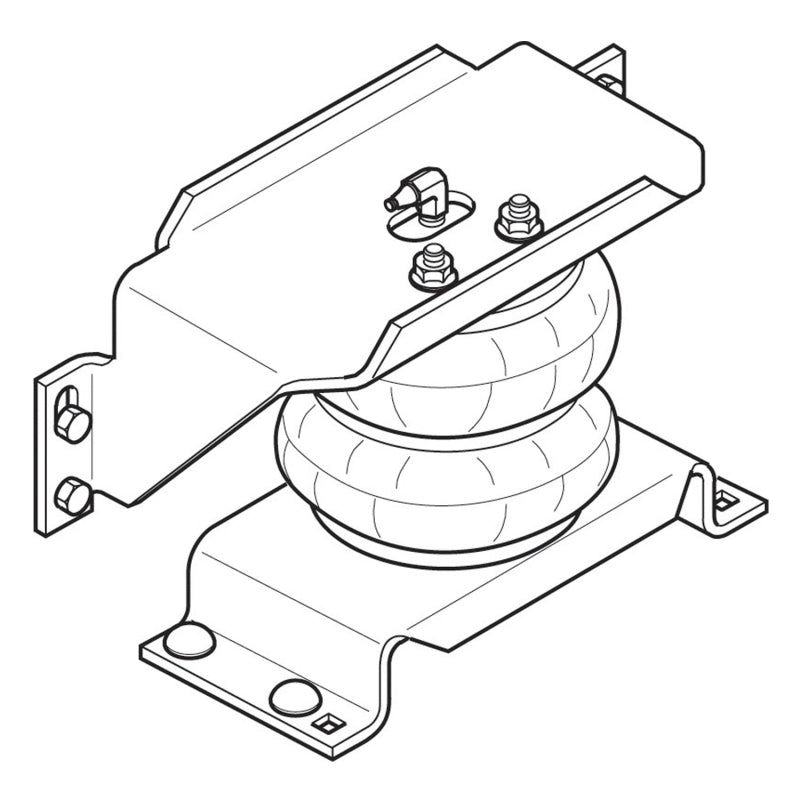 Firestone Ride-Rite Air Helper Spring Kit Rear 96-17 Ford E450 (Commercial w/o OE Bed) (W217602153)
