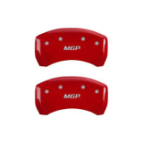 MGP Rear set 2 Caliper Covers Engraved Rear MGP Yellow finish black ch