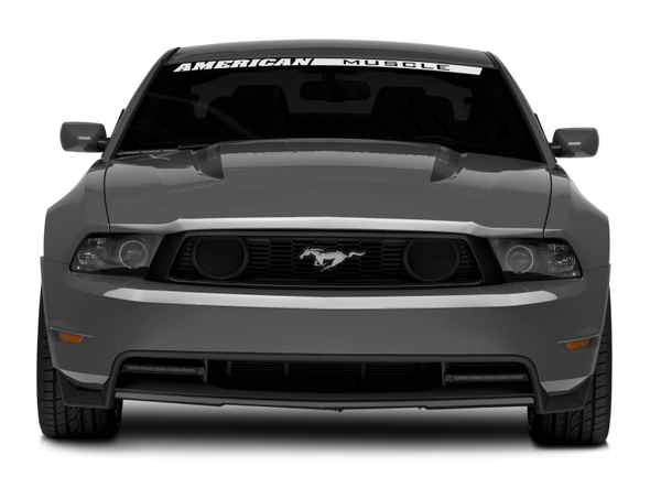 Raxiom 10-12 Ford Mustang w/ Headlights CCFL Halo Projector Headlights- Black Housing (Clear Lens)