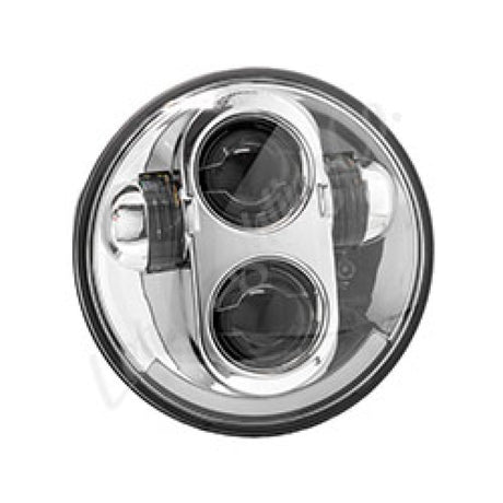 Letric Lighting 5.75in LED Premium Projector Headlight Chrome