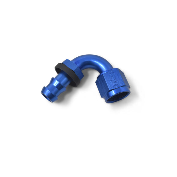 Russell Performance -6 AN Twist-Lok 120 Degree Hose End (9/16in Radius)