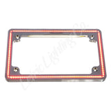 Letric Lighting Perfect Plate Light License Plate Frame Chrome