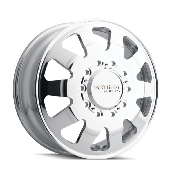 Mayhem 8181 Challenger Dually 22x8.25 / 10x285 BP / 169mm Offset / 220.1mm Hub Polished Wheel