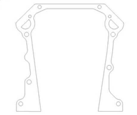 Cometic 65-91 Dodge V8 5.2L R-3 W-2 Timing Cover Gasket Set 0.018in AFM