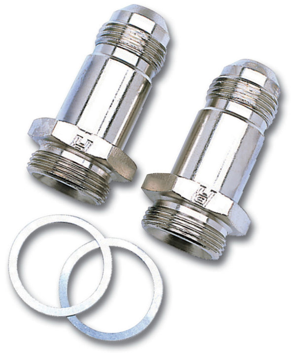Russell Performance -8 AN Carb Adapter Fittings (2 pcs.) (Endura)