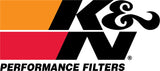 K&N Universal Airforce Pre-Cleaner Air Filter Foam Wrap - Round Straight - Red