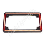 Letric Lighting  14+ Indian Scout  Perfect Plate License Plate Frame Matte Black