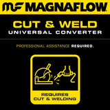MagnaFlow California Grade CARB Compliant Universal Catalytic Converter