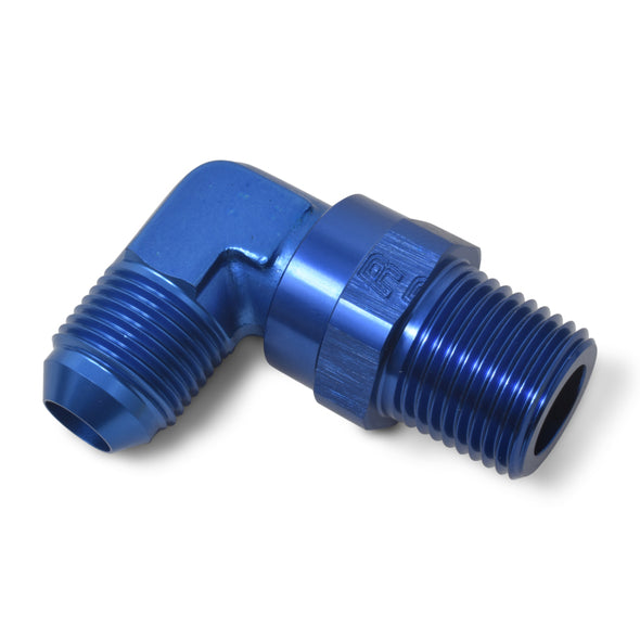Russell Performance -8 AN 90 Degree Male to Male 3/8in Swivel NPT Fitting