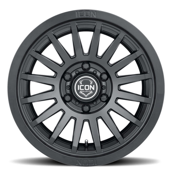 ICON Recon SLX 17x8.5 6x135 6mm Offset 5in BS 87.1mm Bore Satin Black Wheel