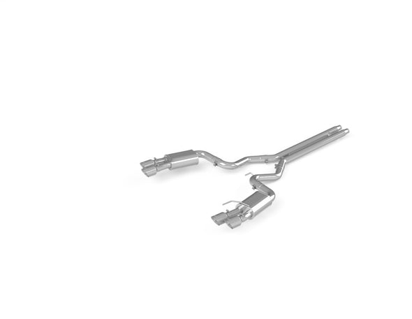 MBRP 18-19 Ford Mustang GT 5.0 3in Dual Split Rear Cat Back w/ Quad 4.0in Dual Wall Tips- T304