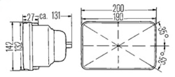 Hella Headlamp Insert Esh Fapo 1Ae