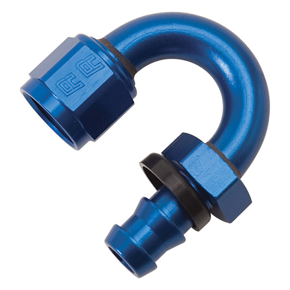 Russell Performance -6 AN Twist-Lok 180 Degree Hose End (9/16in Radius)