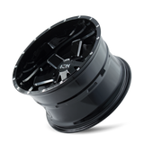 ION Type 141 20x9 / 5x150 BP / 0mm Offset / 110mm Hub Gloss Black Milled Wheel