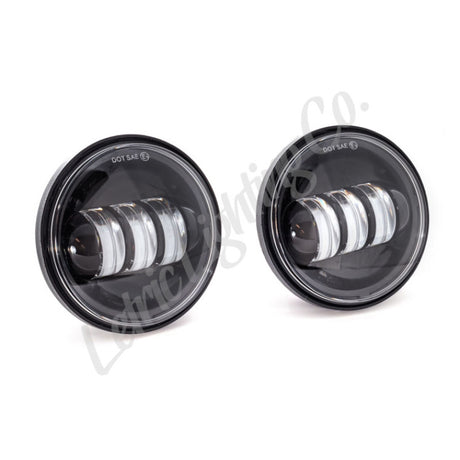 Letric Lighting 4.5in LED Passing Lamps Black