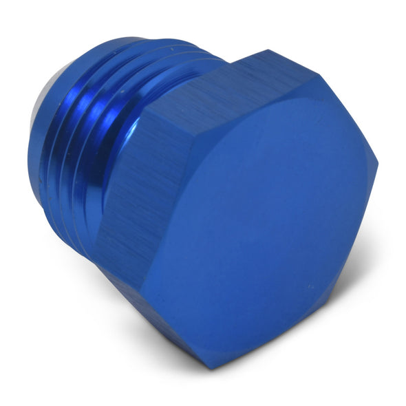 Russell Performance -10 AN Flare Plug (Blue)