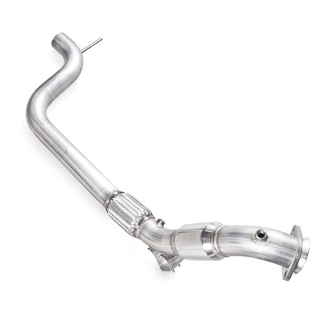 Stainless Works 2015-16 Mustang Downpipe 3in High-Flow Cats Performance Connection