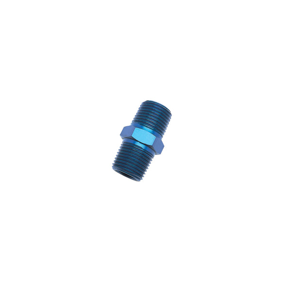 Russell Performance 1/4in Male Pipe Nipple (Blue)