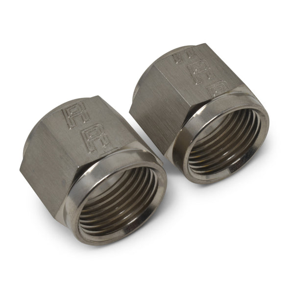 Russell Performance -8 AN Tube Nuts 1/2in dia. (Endura) (2 pcs.)