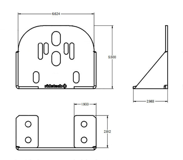 Ridetech Bolt-on Upper AirSpring Bracket