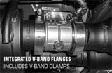 MagnaFlow 2018 Ford Mustang V8-5.0LGAS Exhaust Acc - 2.5in ID/OD - 304SS - Integrated V-Band Flanges