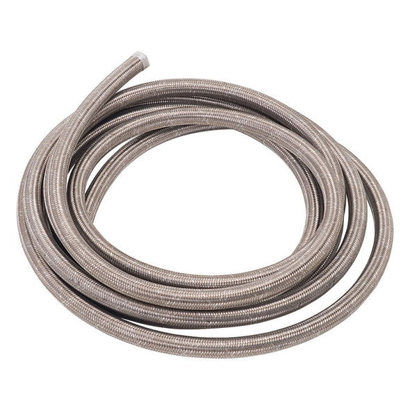 Russell Performance -10 AN ProFlex Stainless Steel Braided Hose (Pre-Packaged 50 Foot Roll)