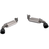 2010-2013 Chevrolet Camaro SS QTP  AR3  Axle Back Black tips