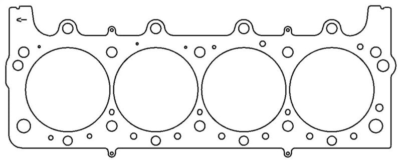 Cometic Ford 460 Pro-Stock 4.685 inch Bore .045 inch MLS For A460 Block Head Gasket
